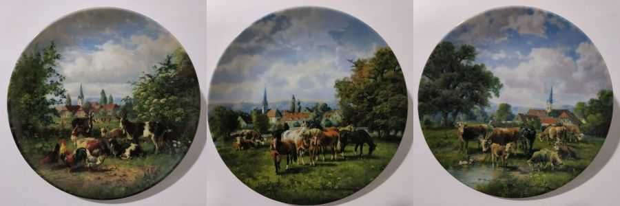 Тарелки настенные Германия 19.5 см