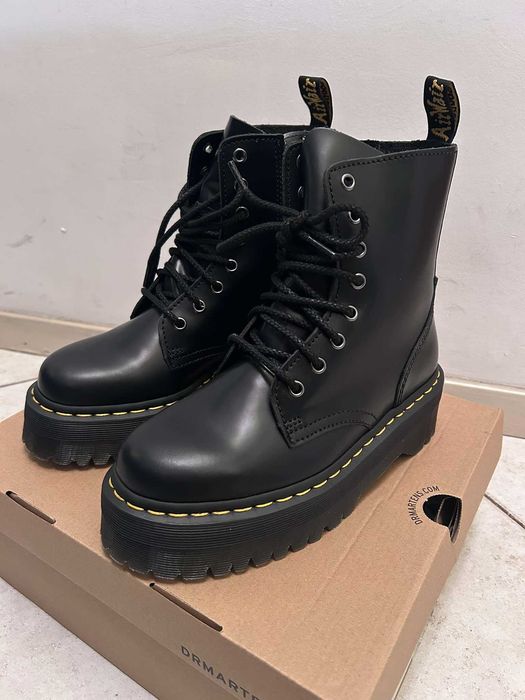 Dr. Martens Jadon platforma czarne | kultowe botki | 39