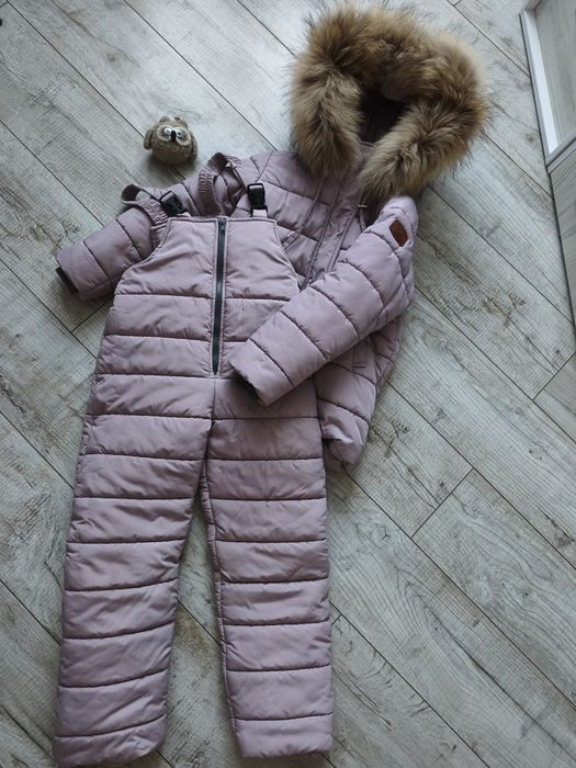 Зимовий комлект з натуральним хутром