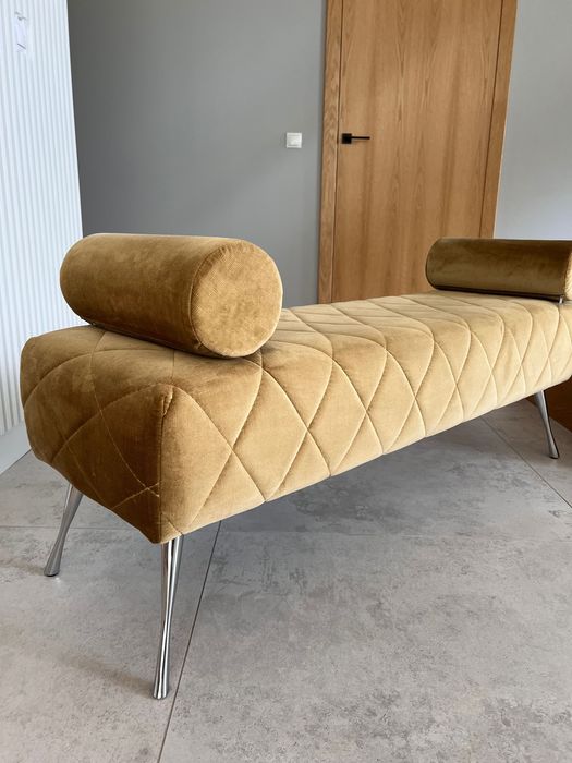 Ławka Sofka Złota Glamour