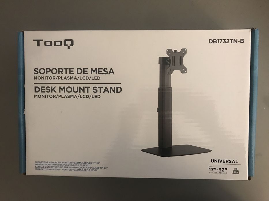 Suporte de mesa para monitor plasma lcd led TooQ