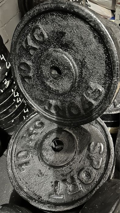 100kg obciążenie żeliwne 31mm średnica otworu
