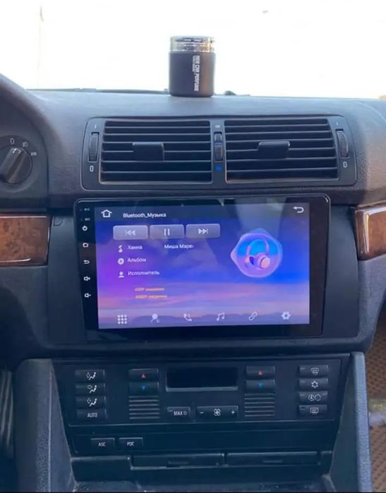 Rádio Android 14 com GPS BMW E39/X5 (Artigo Novo)