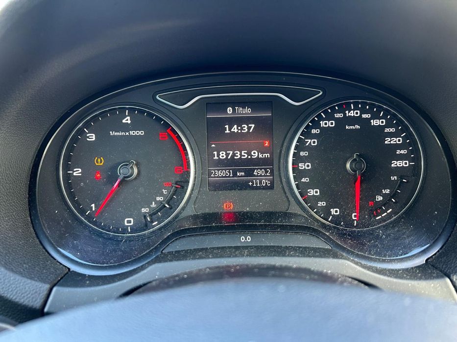 Audi A3 1.6 TDI 2014 |  Revisões Audi | Bancos aquecidos | Full extras
