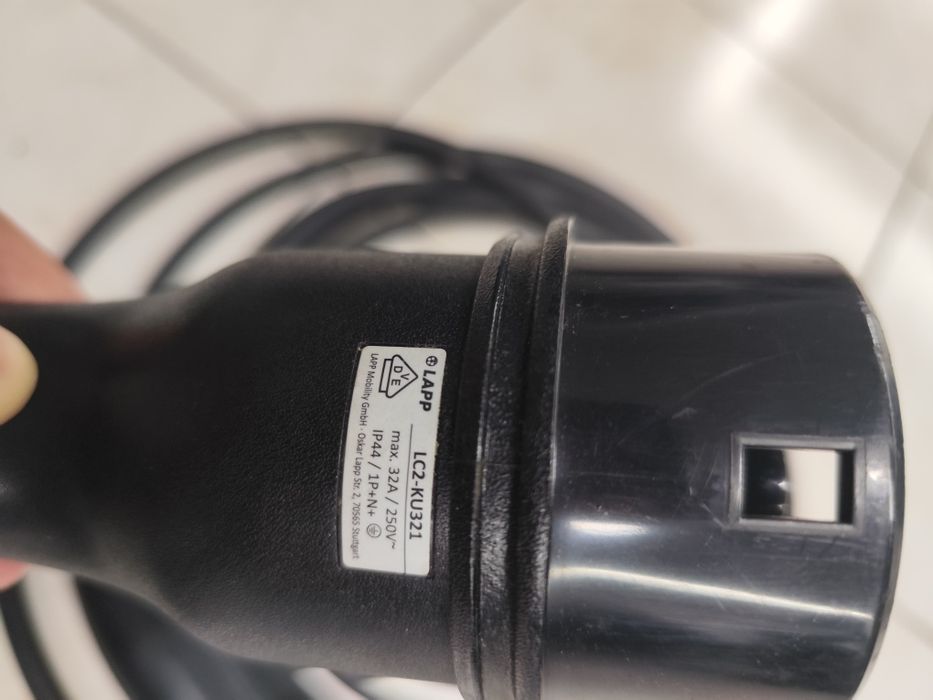 Cabo Carregamento EV de Rua - LAPP Mobility LC2-KU321 - Está Novo!