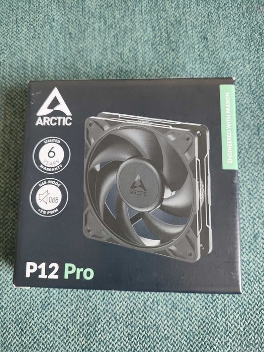 Wentylator ARCTIC P12 Pro PWM 120 mm (Czarny)