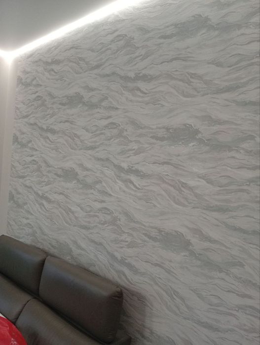 Поклейка обоев, фотообои