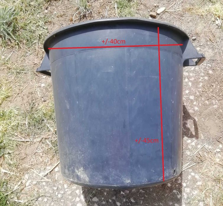 Celha plástica Poceiro Balde vindima