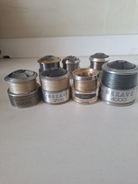 Bobines para carretos de pesca