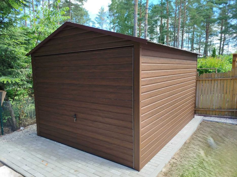 Garaż blaszany 3x5 blaszak domek ogrodowy Garaże 3x5 3x6 3x7 Promocja !