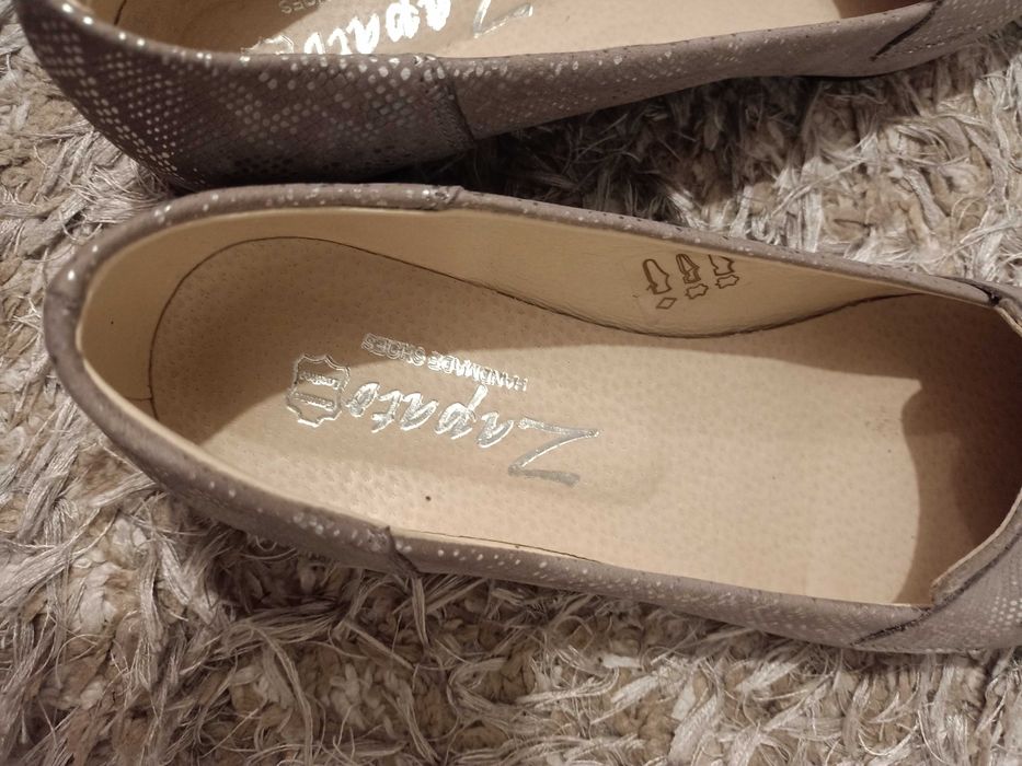 Mokasyny balerinki lordsy buty zapato r. 39