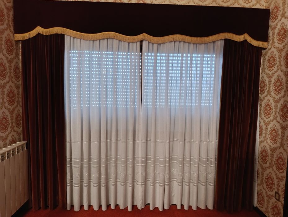 2 conjuntos Cortinados completos 100€ cadas