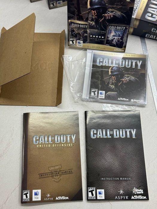 Нові Call Of Duty запаковані Deluxe Edition 2005 року!