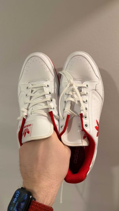 adidas NY 90 White Scarlet EU 44 US 10 nowe JI1894