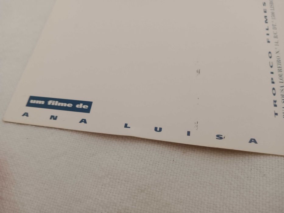 Filme "Nuvem" - Ana Luísa Guimarães - Cinema Português - Postal