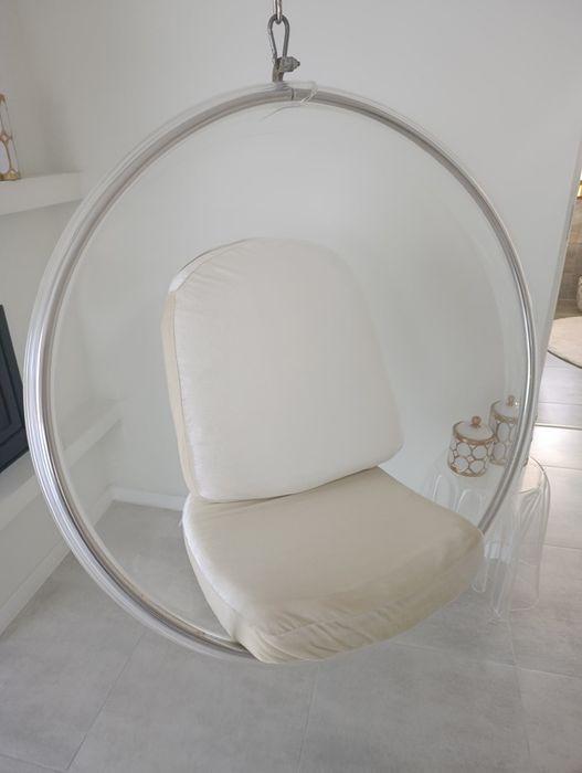 Fotel kula wiszący bubble