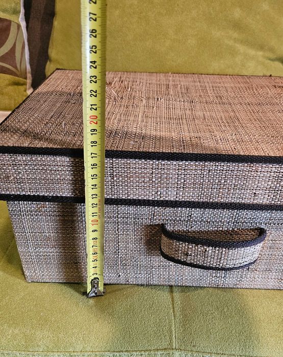 Caixa de arrumação decorativa