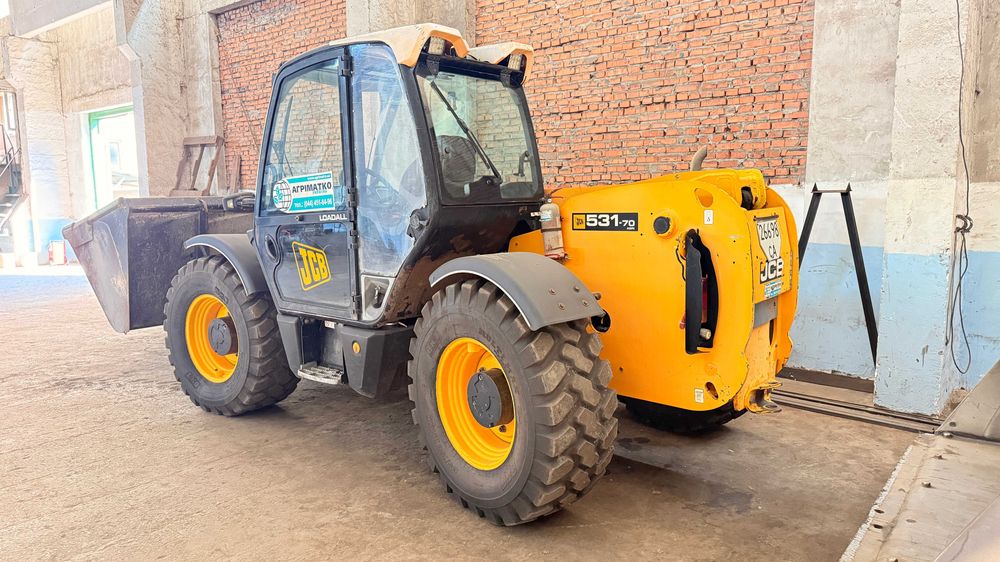 Продам навантажувач телескопічний JCB 531-70, 2012 року