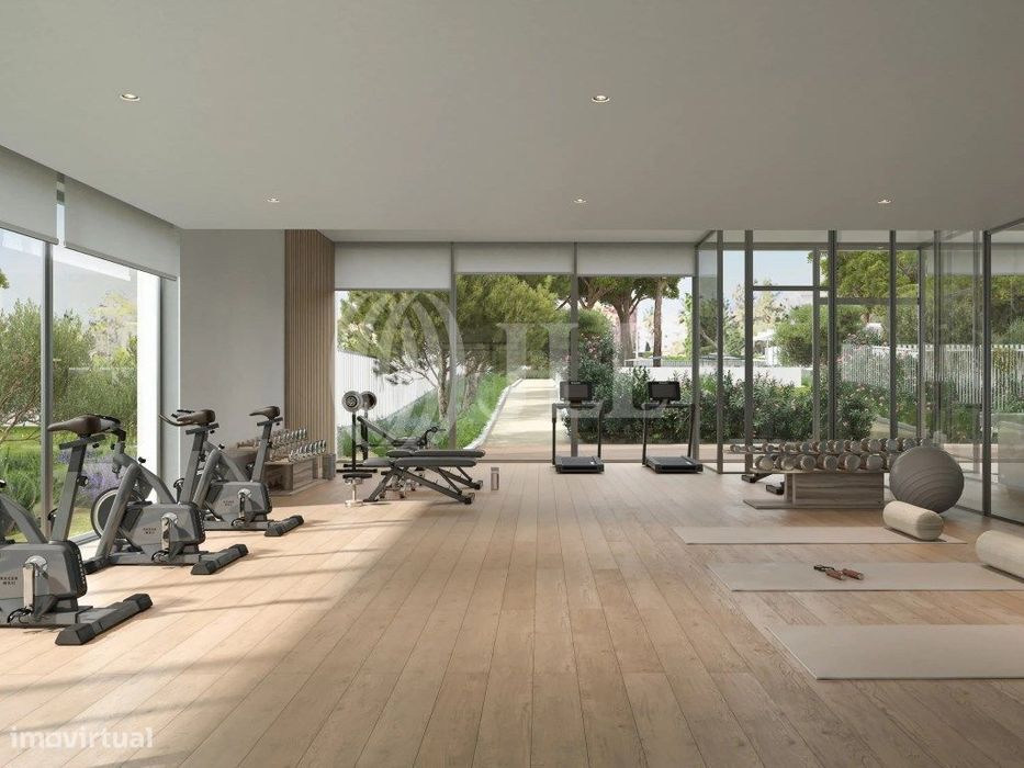 Apartamento T1, novo, no Ribamar, com piscina e estacionamento, em ...