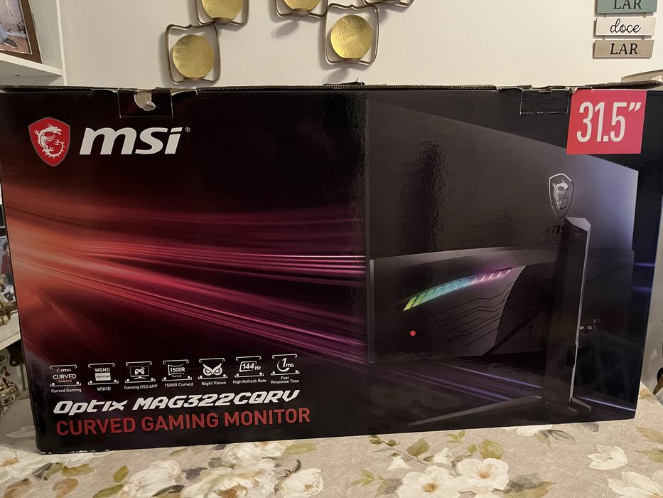 Monitor Gaming Curvo Msi