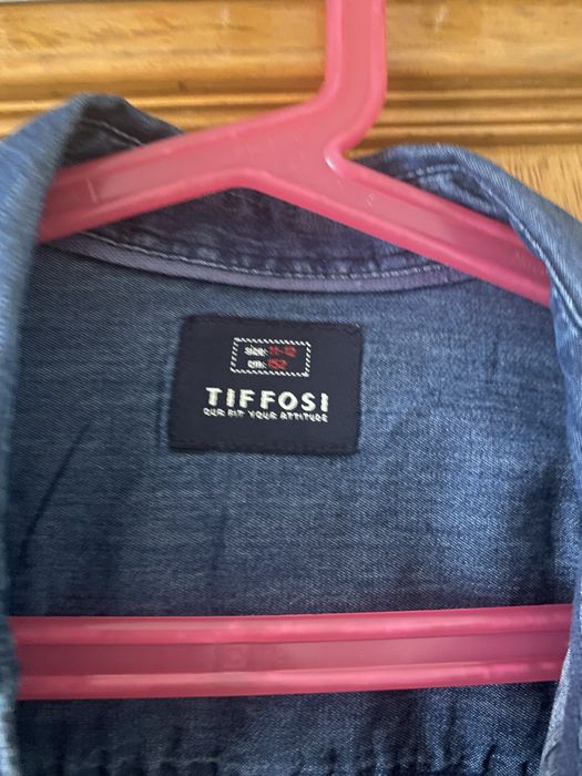 2 camisas ganga Tiffosi rapaz