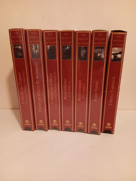 Cassetes vídeo VHS Século de Fado VHS cada 5€ tudo 20€