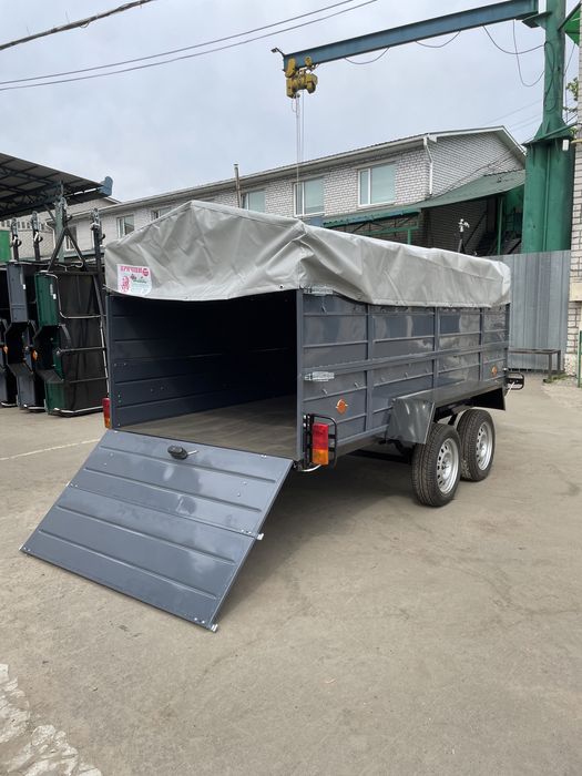 Причеп двовідсний. Завод виробник-заводська ціна. Двуосный прицеп