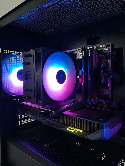 Komputer do gier Ryzen 5 7500F  RX 9060 XT 16GB 1TB SSD 32GB RAM
