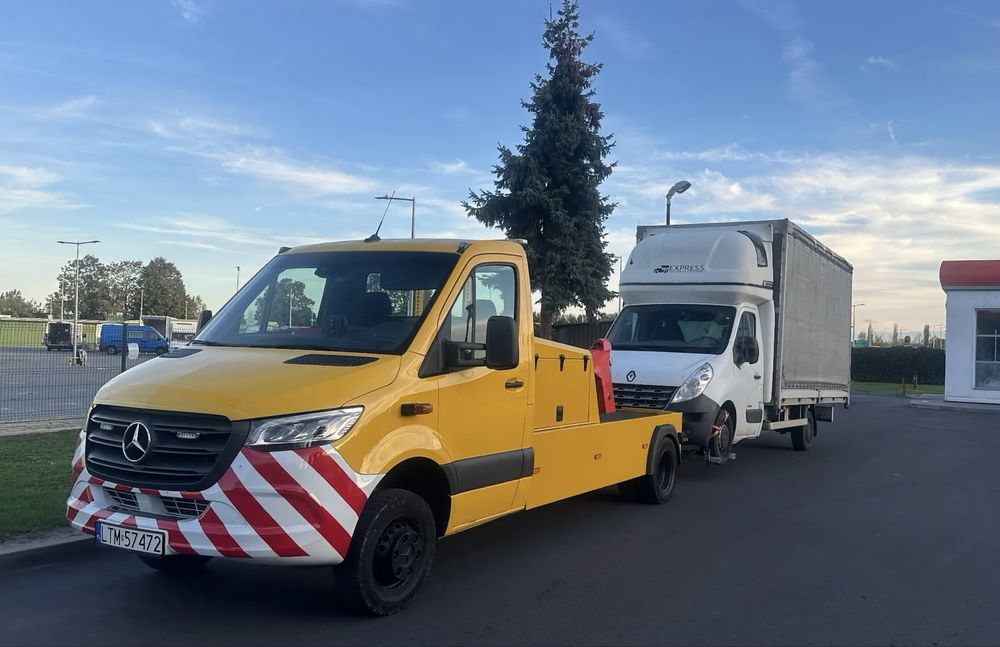 Mercedes sprinter 316 516 holownik pomoc drogowa