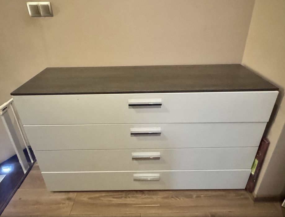 komoda z szufladami 145x43x85