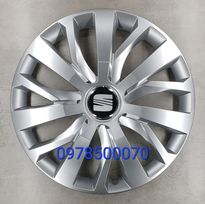 Ковпаки Seat Ibiza Altea Leon Alhambra Тoledo Ateca Колпаки Сіат
