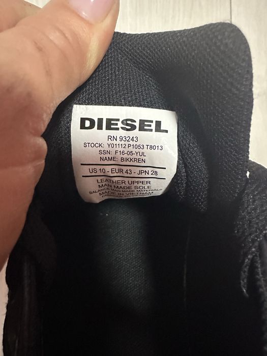 Кеди-кросівки Diesel чоловічі