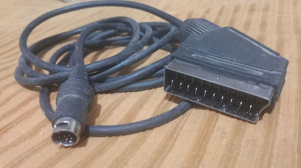 Cabo SCART para Consola SEGA Mega Drive II
