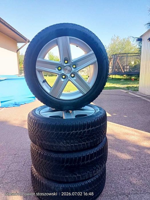 Koła aluminiowe z oponami zimowymi kia ceed