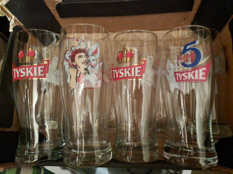 Szklanki tyskie 0,5l