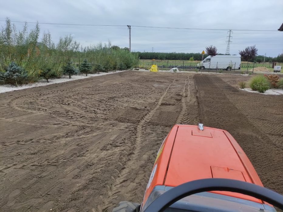 Usługa glebogryzarką separacyjną 1-1,5zl m2