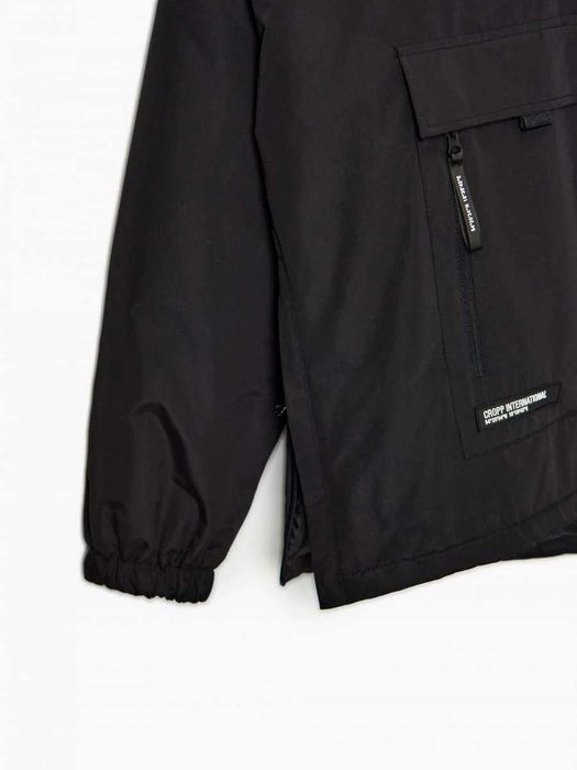 Cropp anorak czarna kurtka męska rozm. XS