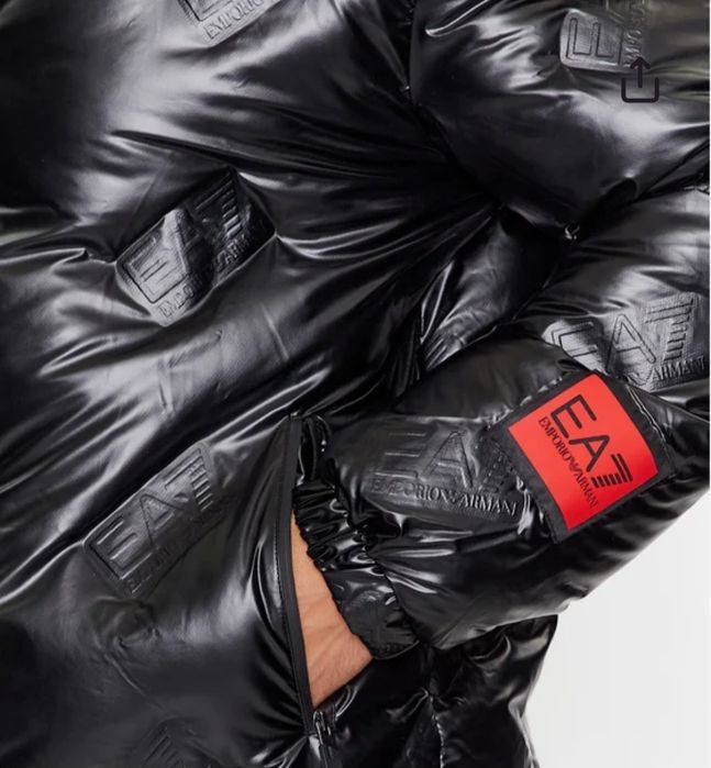 EA7 emporio armani nowa kurtka ocieplana męska r. S/M