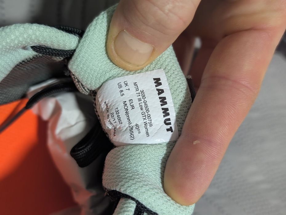 Buty trekkingowe Mammut mtr 71 low GTX r. 40,5