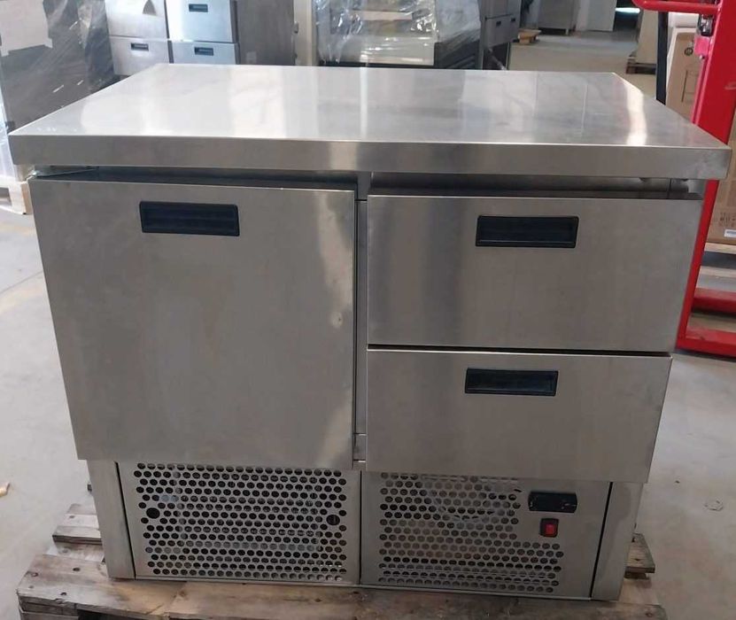 Stół chłodniczy 2 szuflady 1 drzwi GP Production 95 cm szerokości