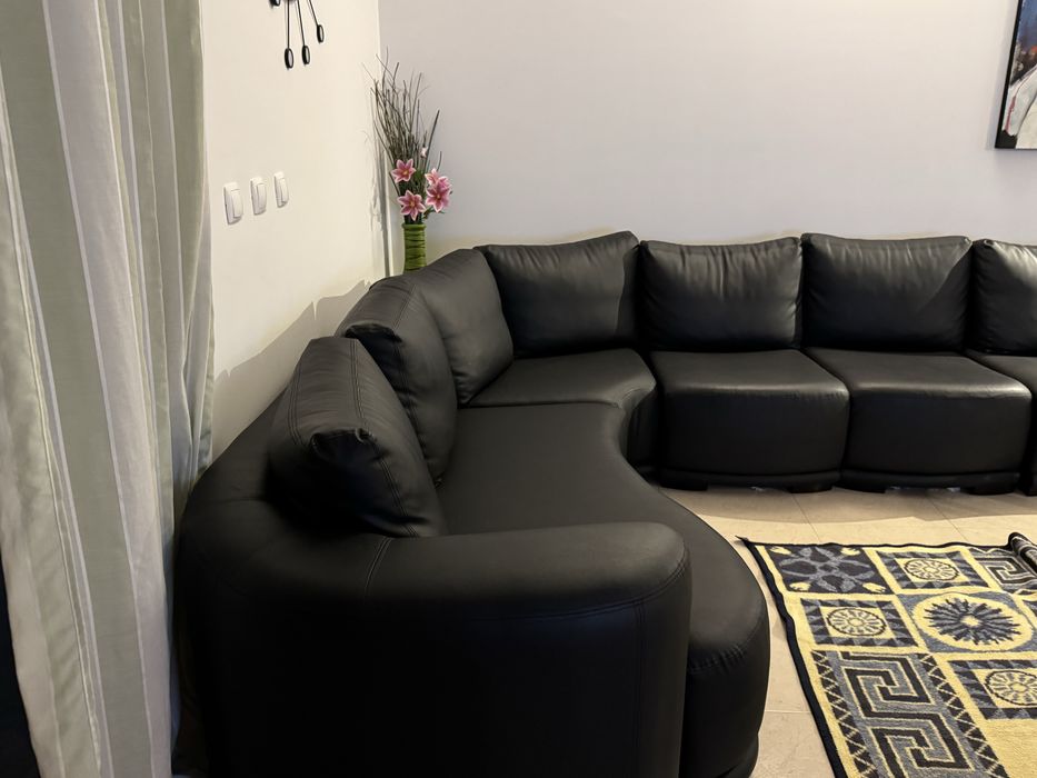 Sofá de Cabedal Modular