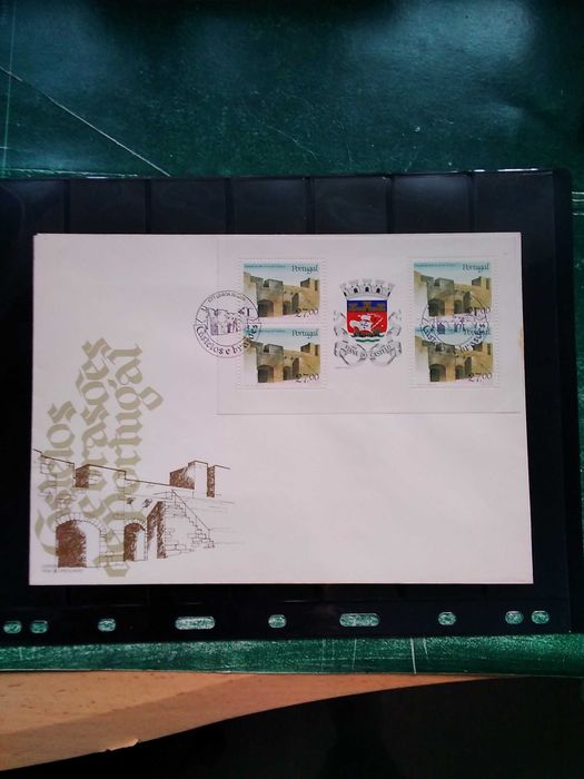 1988 FDC Dos Castelos e Brasões DePortugal MNH **