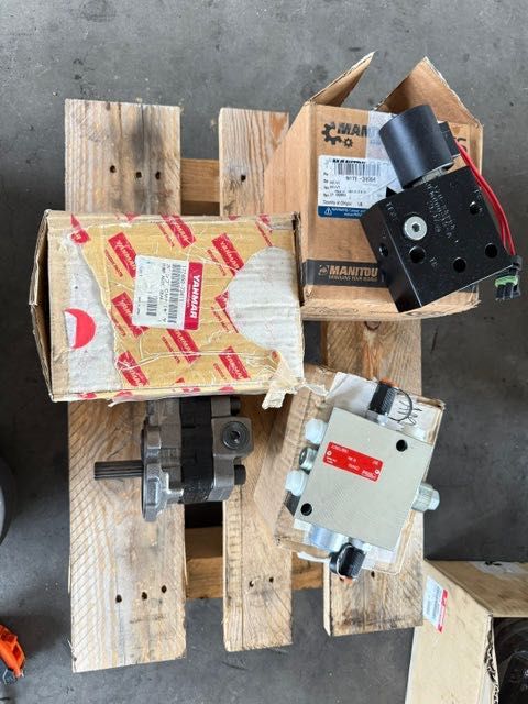 manitou yanmar komplet hydrauliki nowe elementy