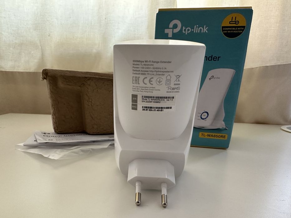Extensor de Sinal TP-Link N300 TL-WA850RE