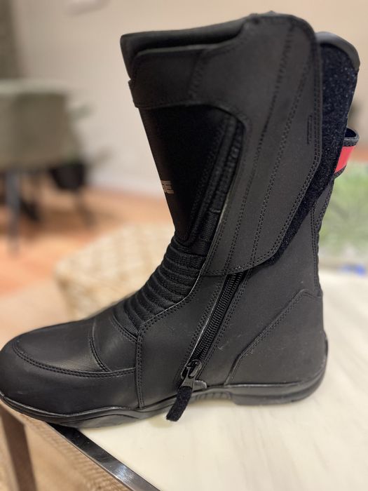 Botas Course Mid Velcro Motorcycle / Novas / Impermeáveis