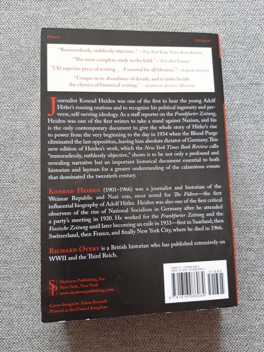 Livro "The Fuhrer" de Konrad Heiden
