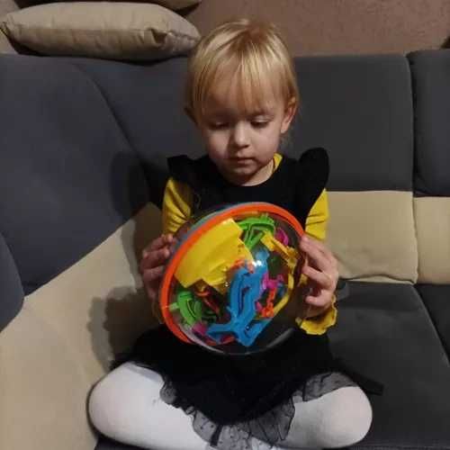 Inteligentny Labirynt 3D w Kuli Gra Manualna i Logiczna