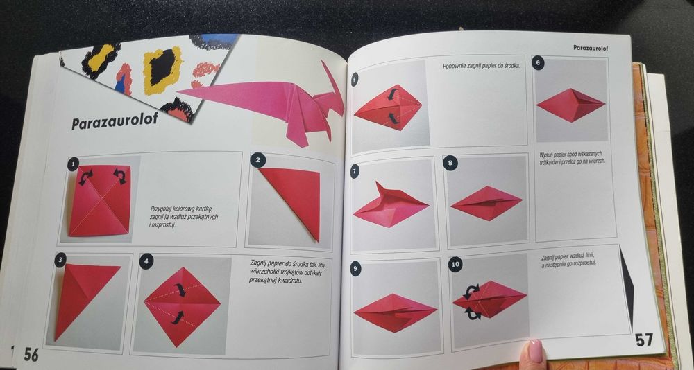książka Dino origami