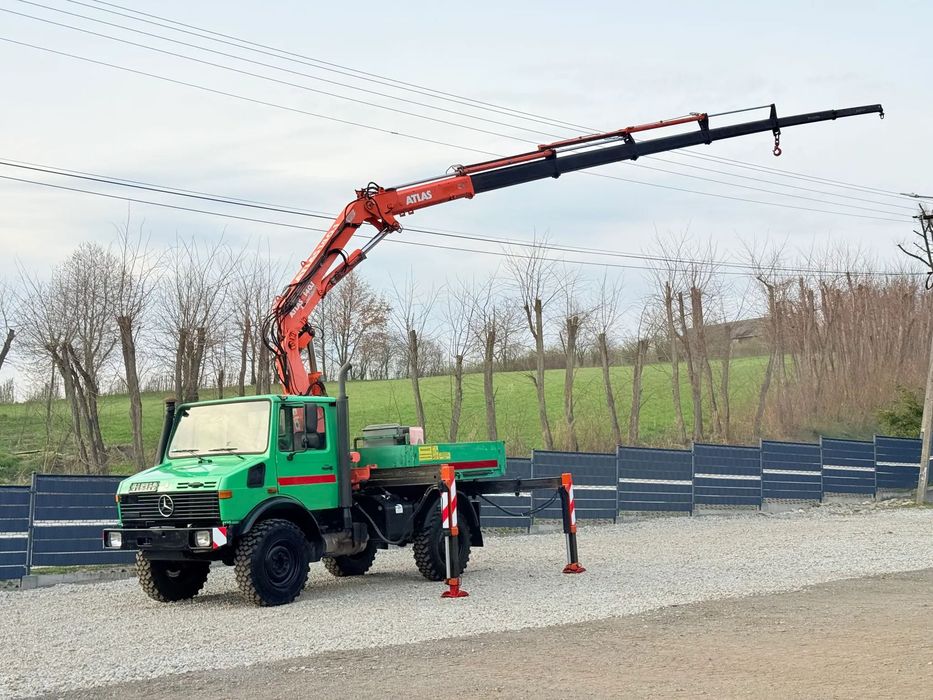 Mercedes-Benz * Mercedes Unimog U 1450 * HDS Atlas 140  * Specjalny * Energetyka * 78.000 km * Bardzo Dobry Stan