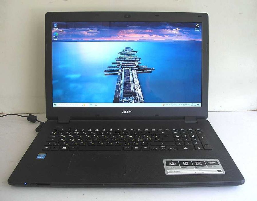 4- ядерный ноутбук ACER (Intel Bay Trail-M / 17,3" 1600*900 pix )